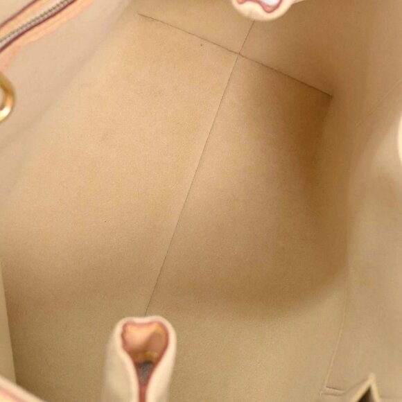 Louis Vuitton Damier Azur Hampstead MM Handbag N51206 CA0192 126230 - Picture 8 of 10